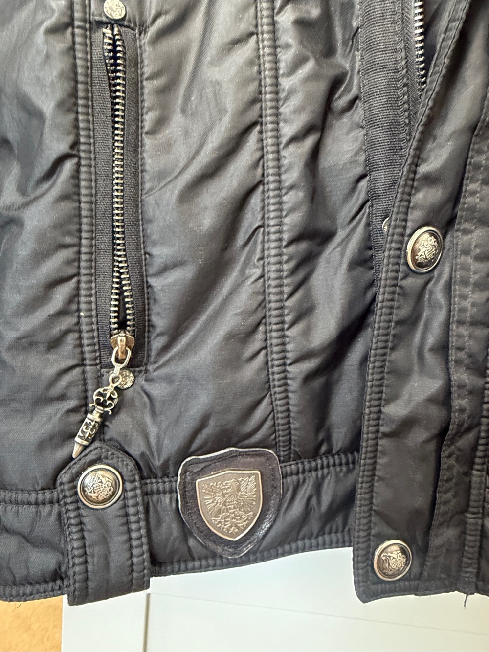 smash black zip jacket - Picture 4 of 5